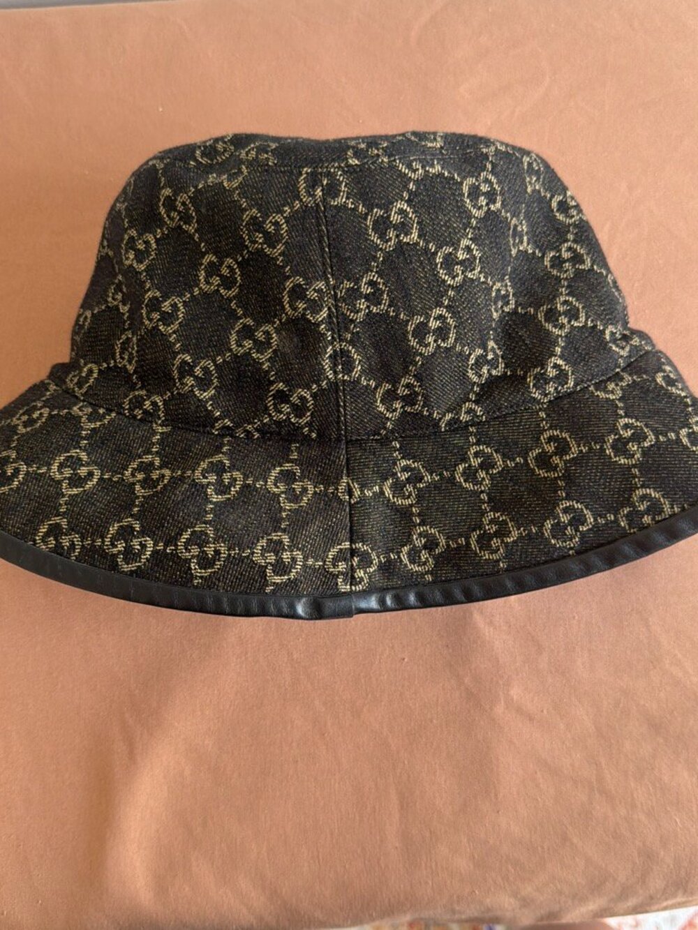 Gucci GG Monogram Canvas Bucket Hat XL 60cm